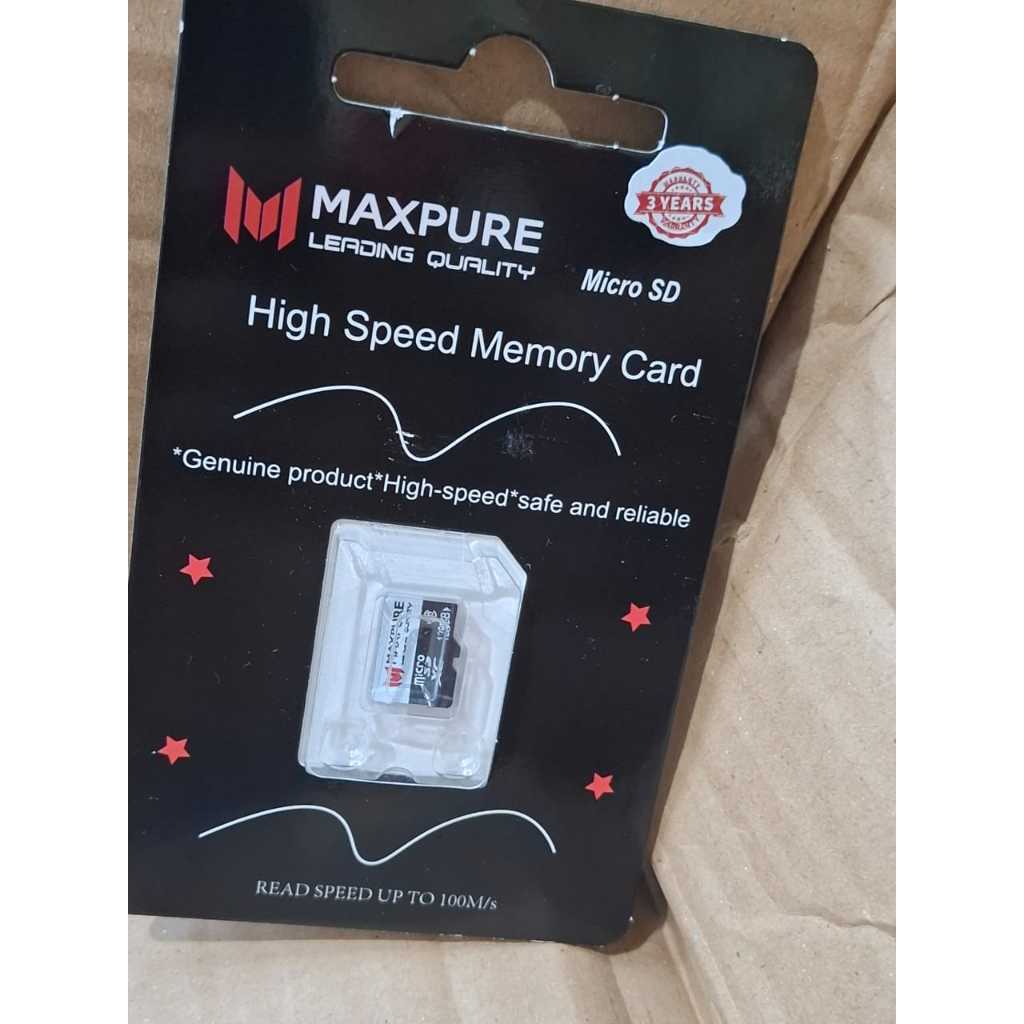 MEMORY MICROSD MAXPURE 64GB