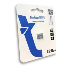 MEMORY MICROSD NETAC 128GB