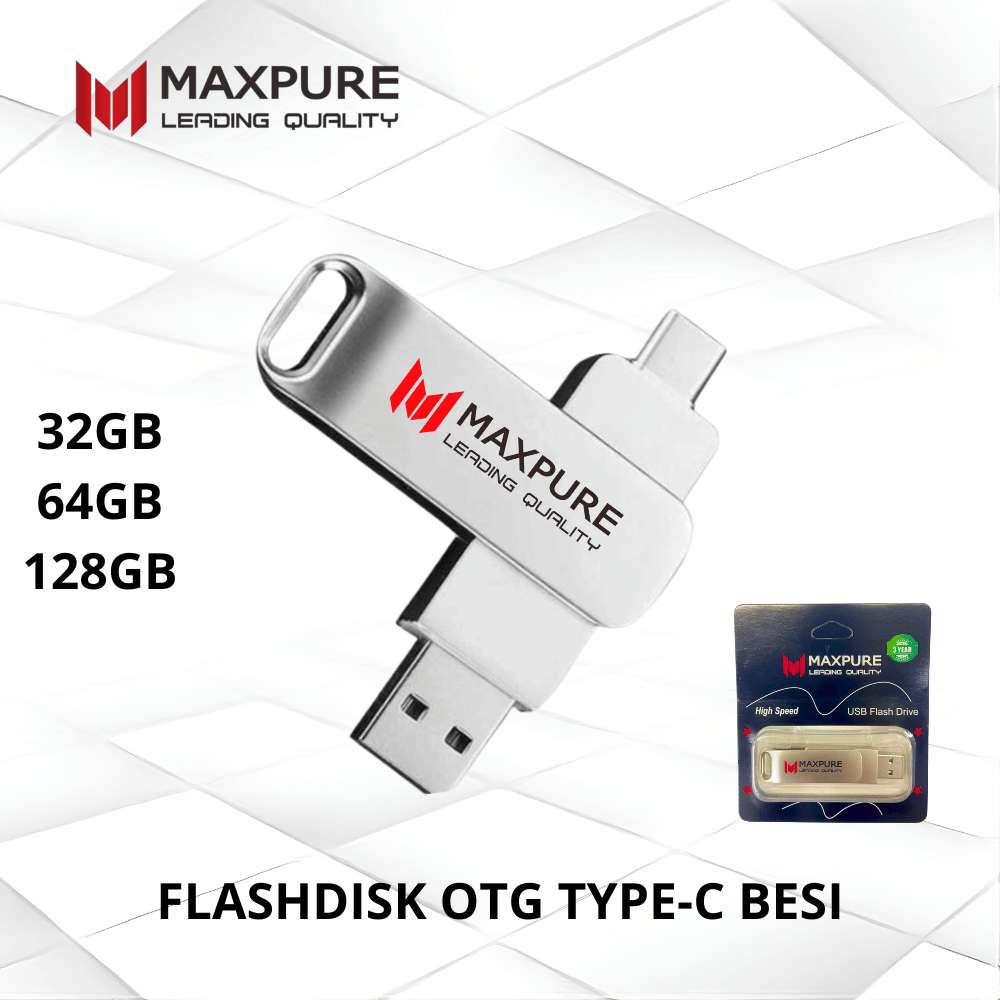 FLASHDISK 64GB MAXPURE OTG TYPEC